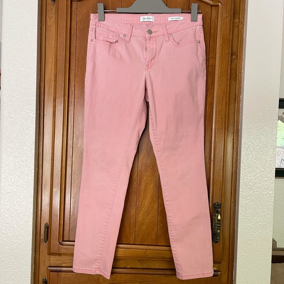 Jessica Simpson Pants - “Jessica Simpson” Ladies Lt. Pink Rolled Skinny, With Pockets, Size 6 (28 waist)